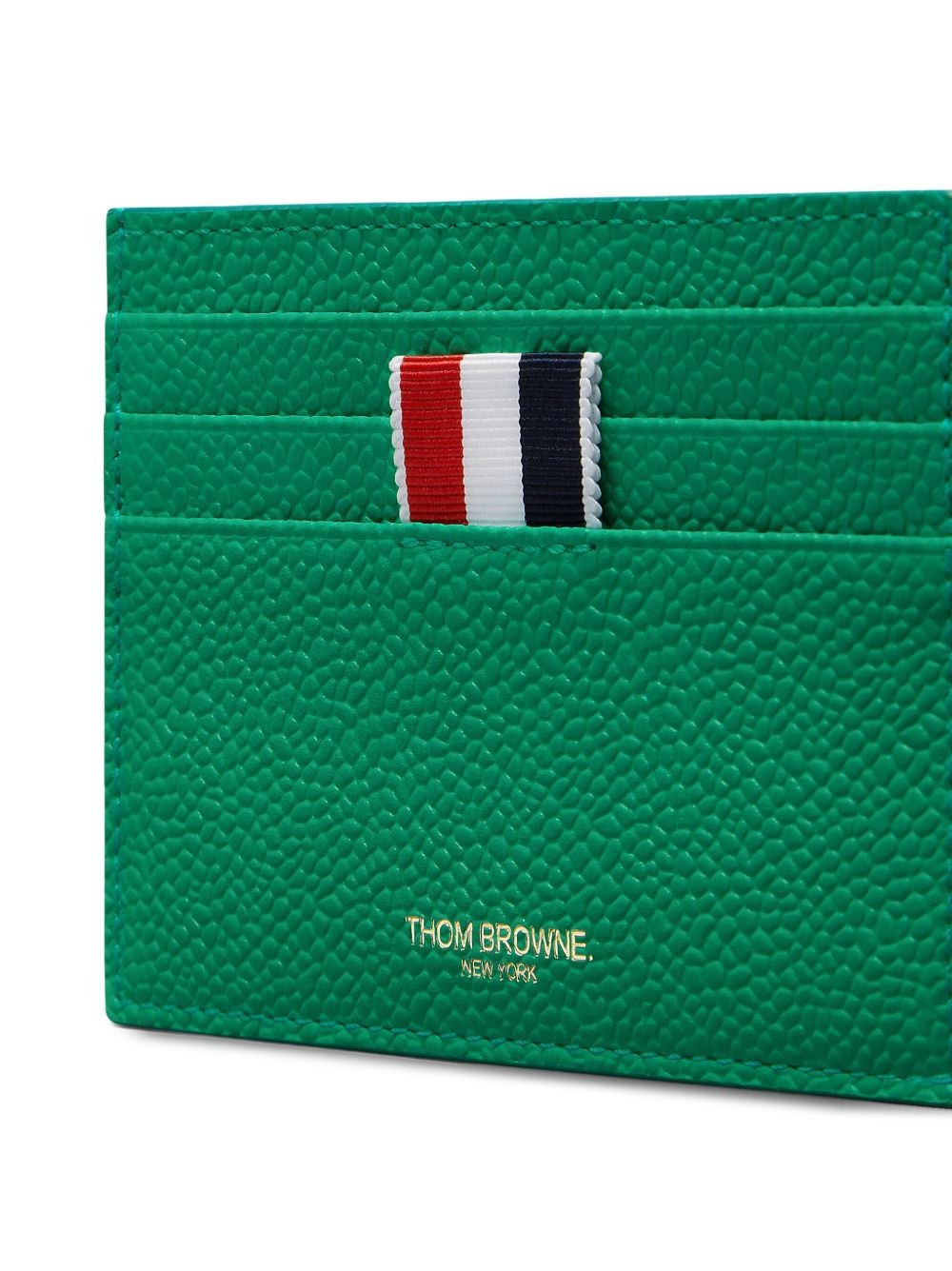 pebble-leather cardholder - 2