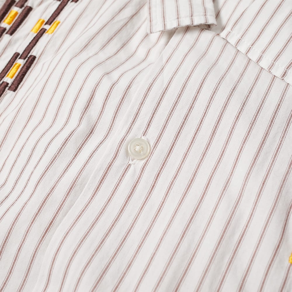 Universal Works Chelsea Stripe Road Shirt - 3