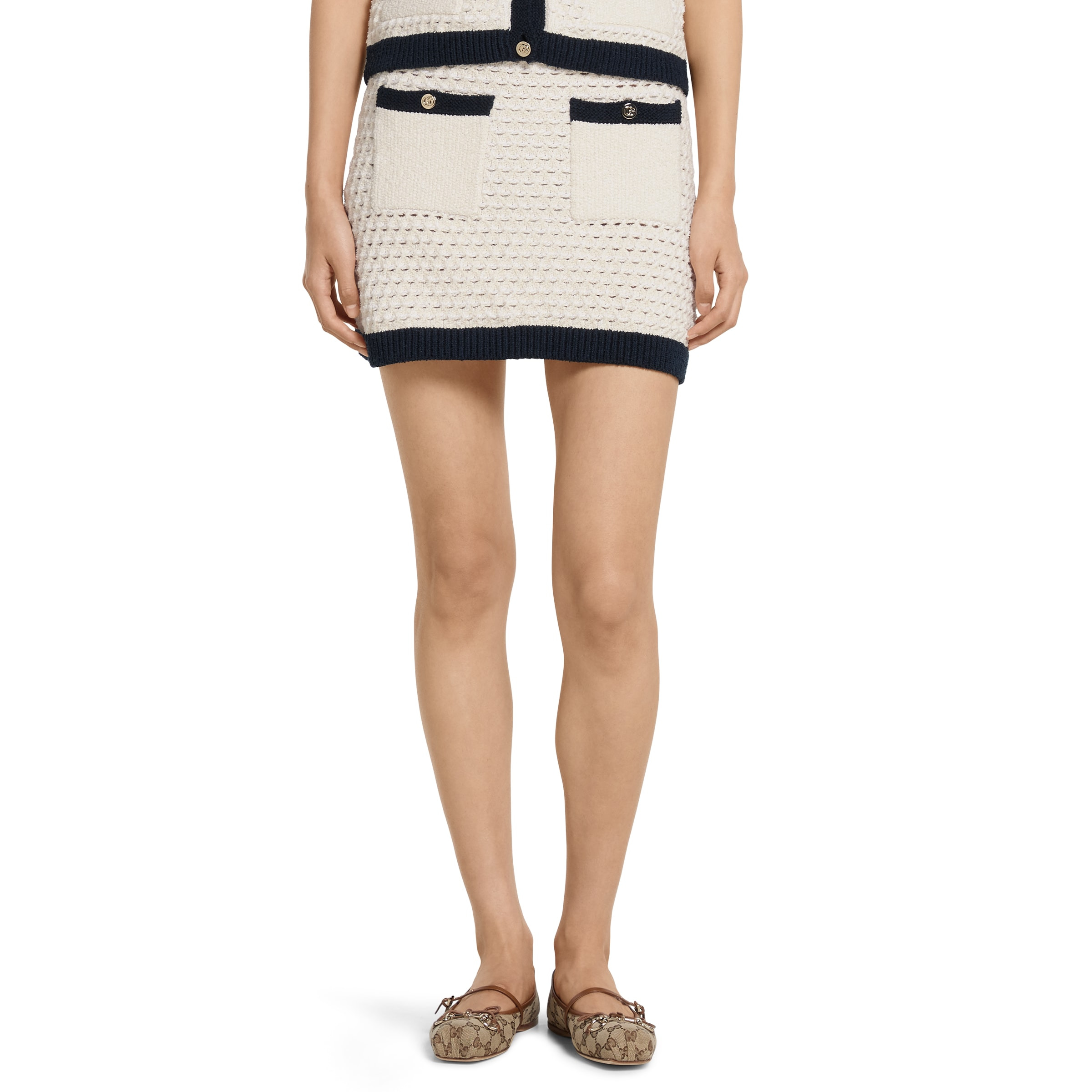 Fine cotton crochet skirt - 3