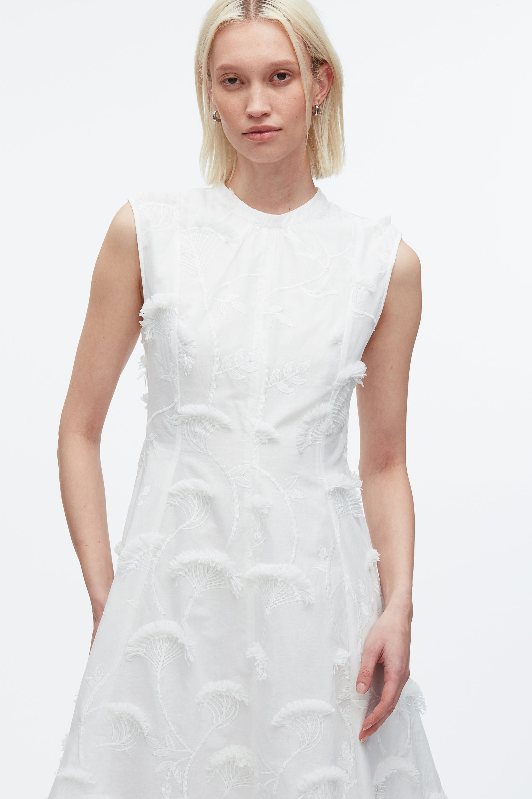 Fil Coupé Midi Dress - 6