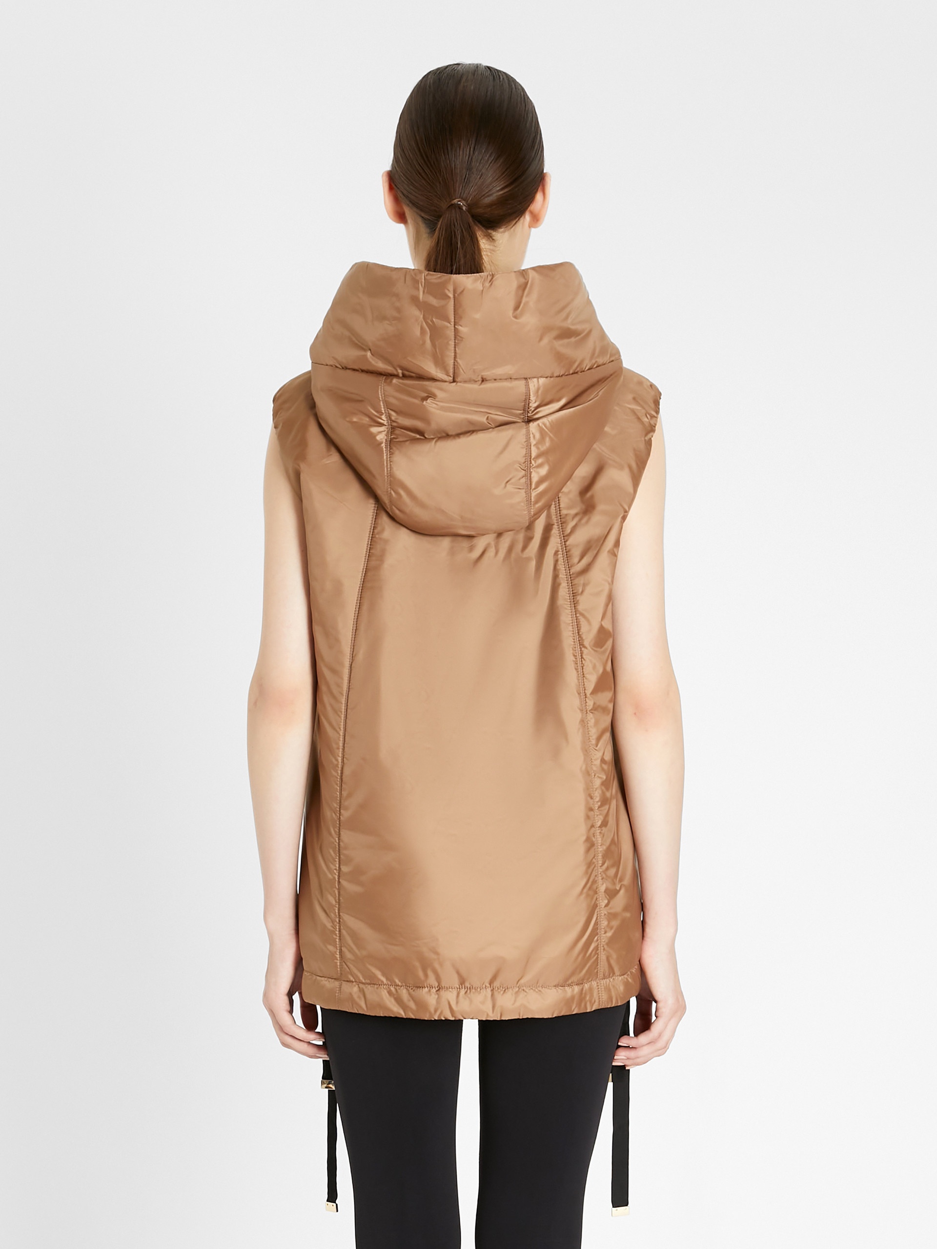 GREENGO Water-resistant technical canvas gilet - 4