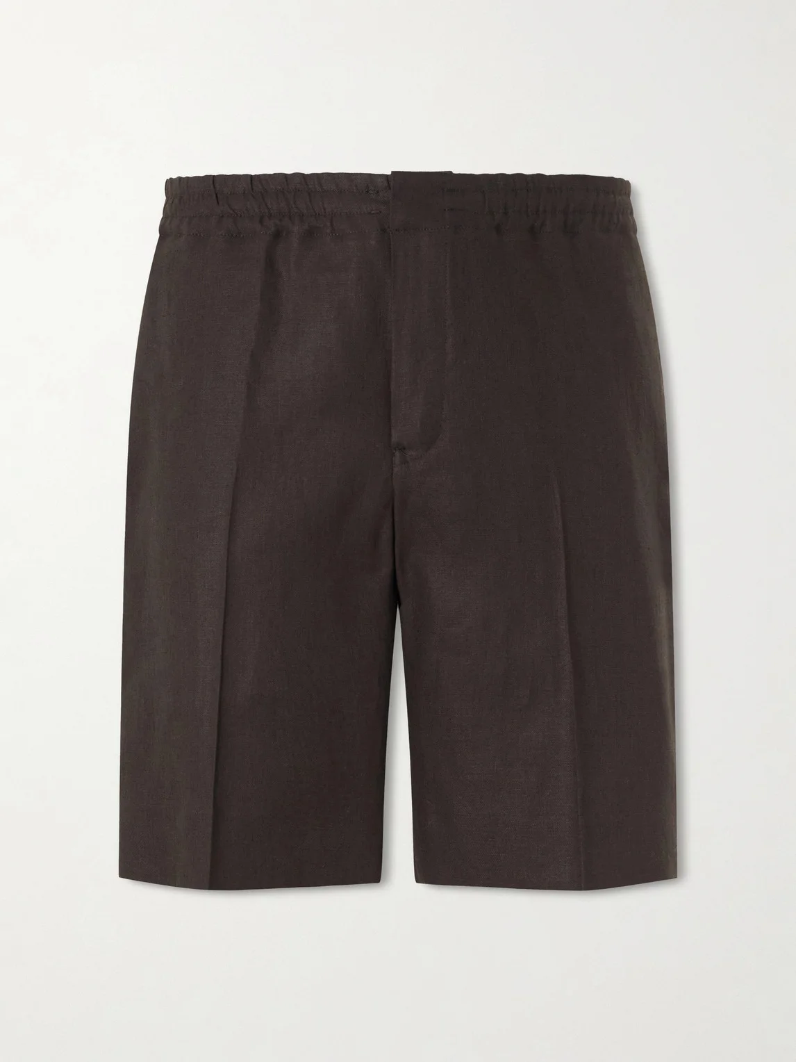 Oasi Straight-Leg Linen Shorts - 1