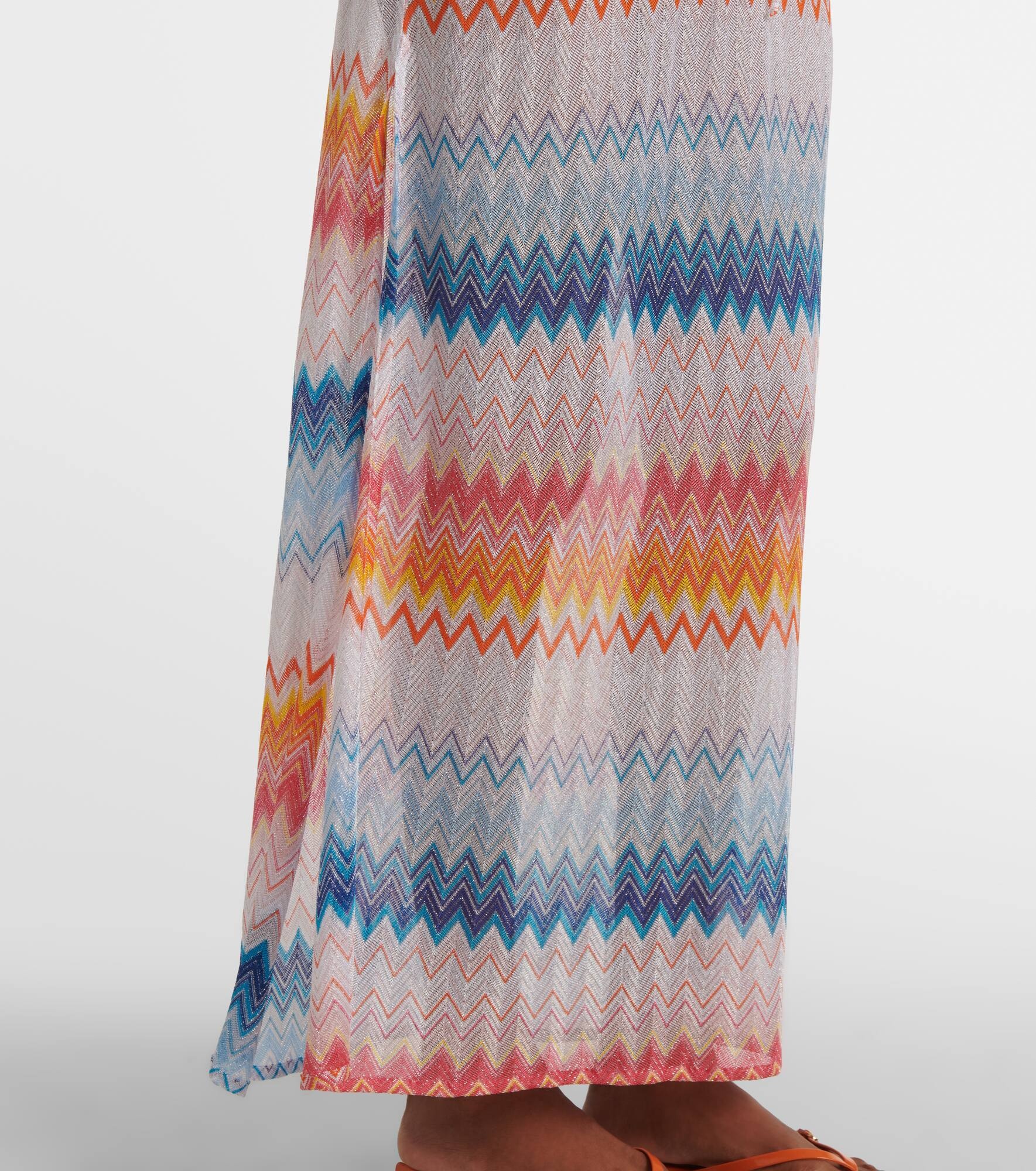 Ombré knitted beach cover-up - 5