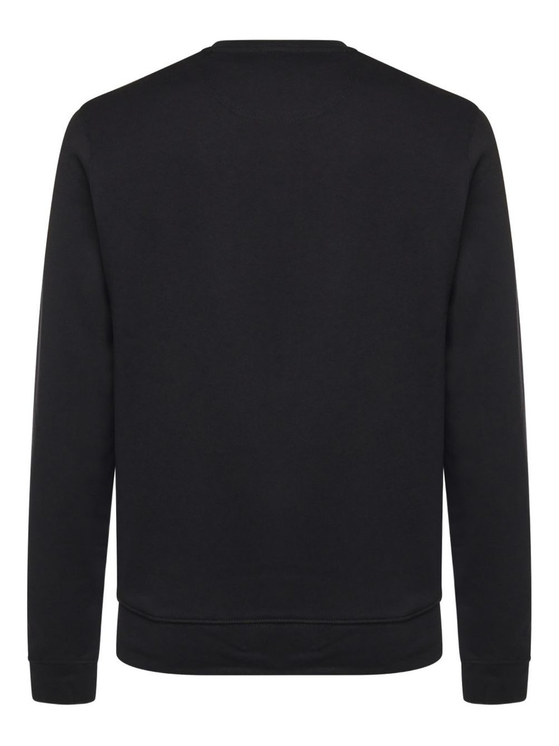 Barbour logo crew-neck sweatshirt outlook