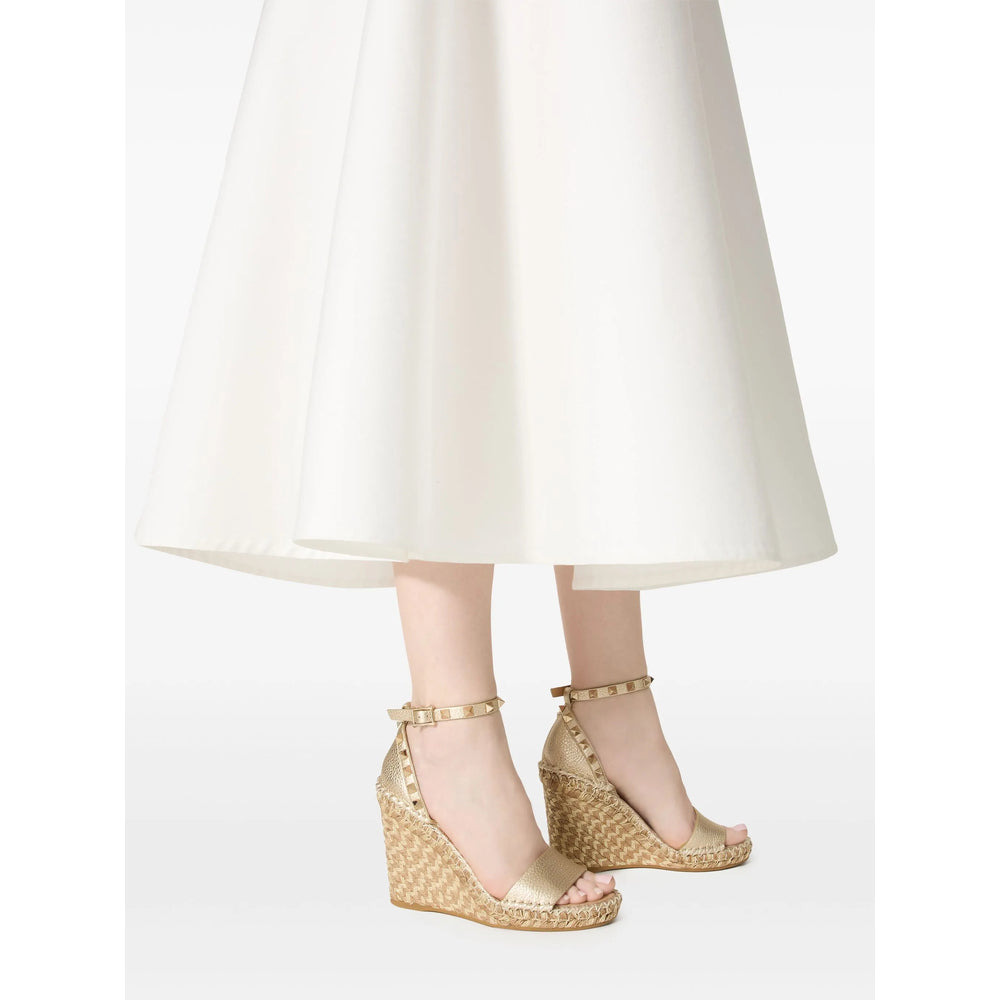 Valentino Garavani Gold Espadrilles Women - 3