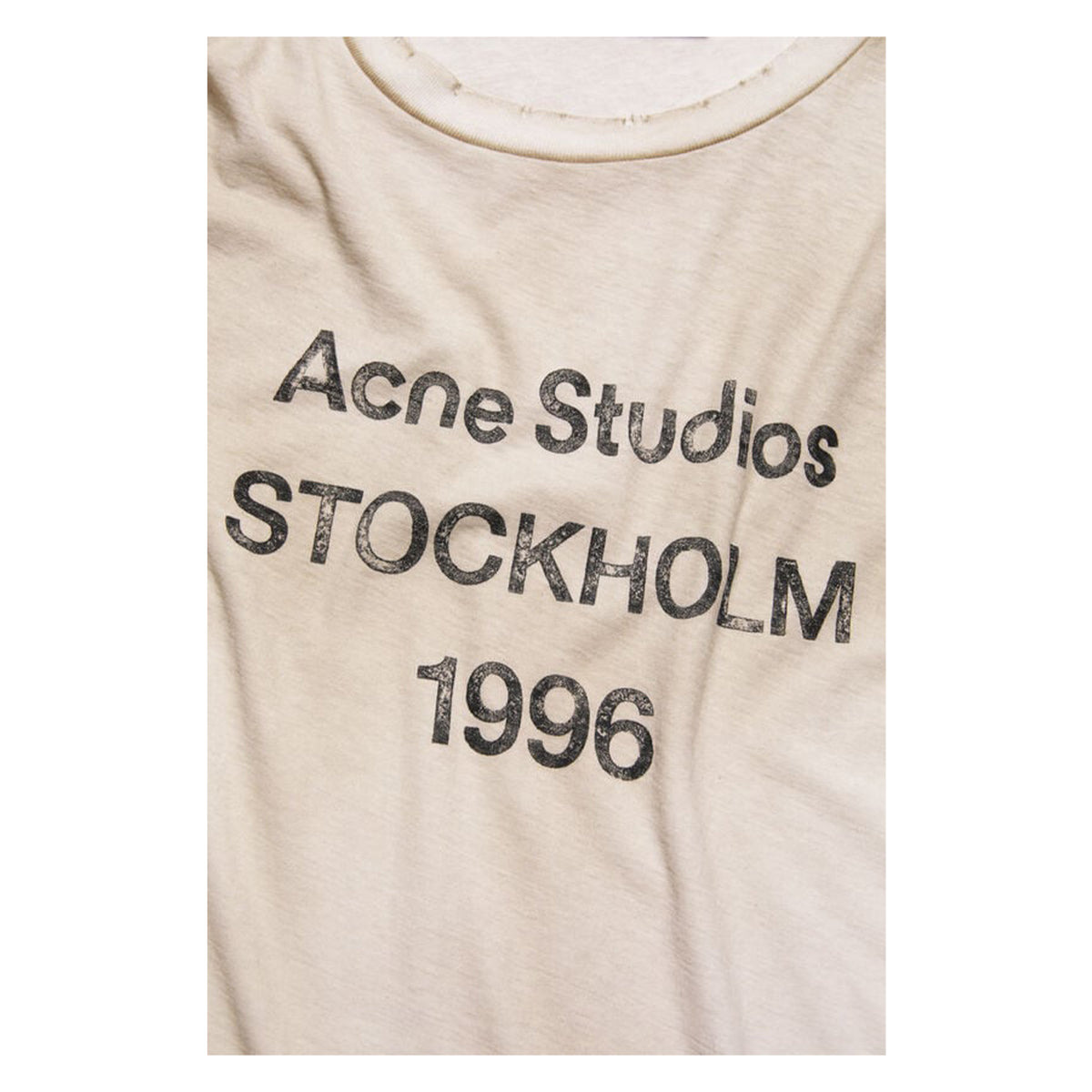 LOGO RELAXED FIT T-SHIRT (DUSTY WHITE) - 2