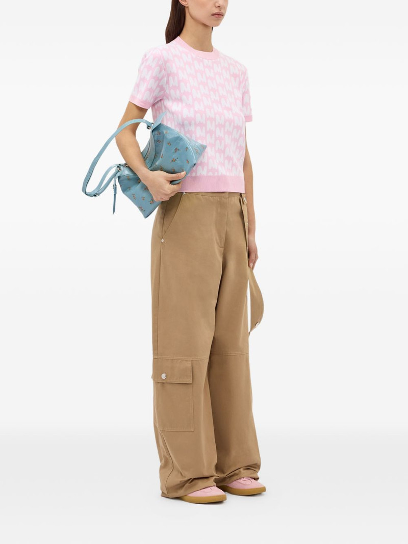 MSGM patterned T-shirt outlook
