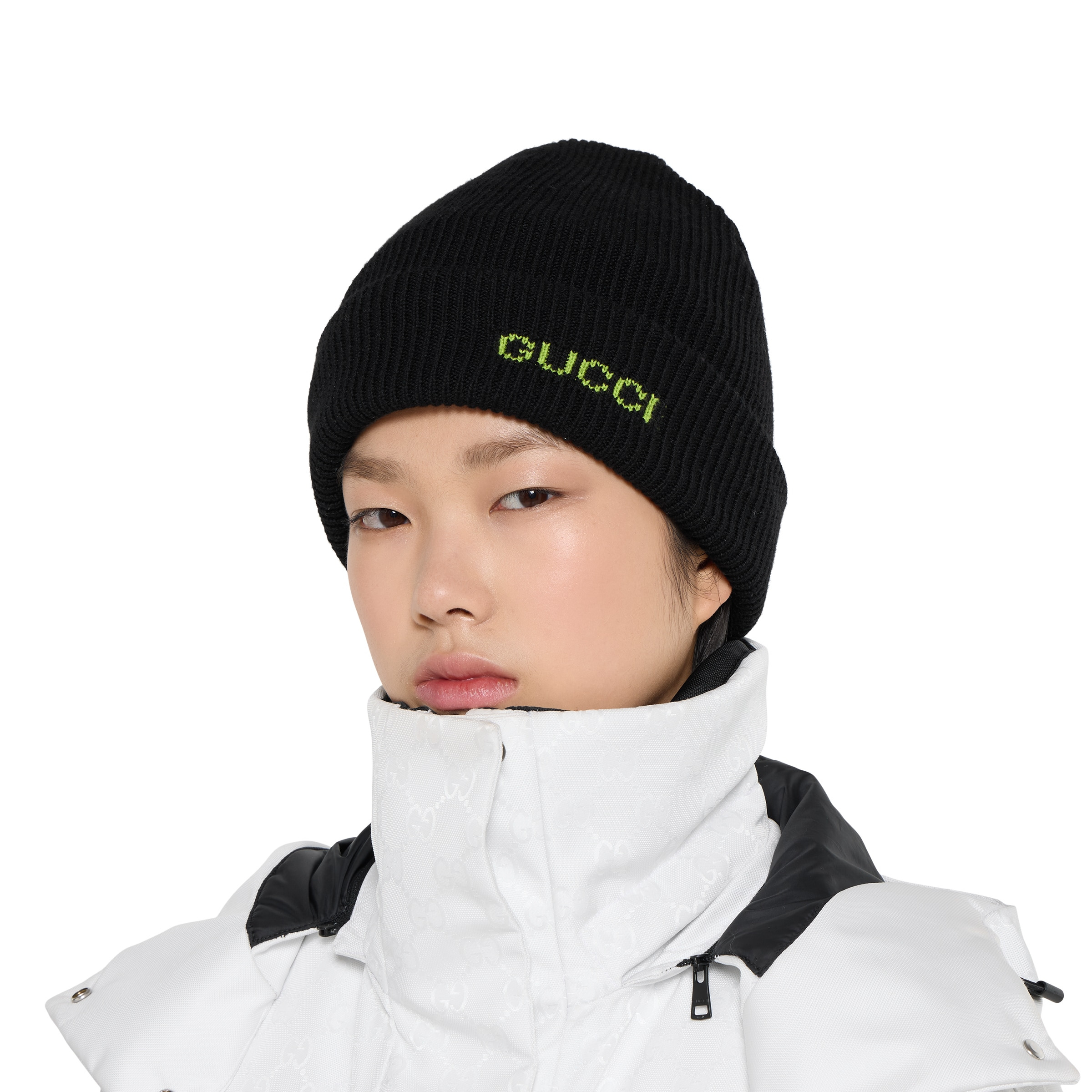 Wool hat with embroidery - 4