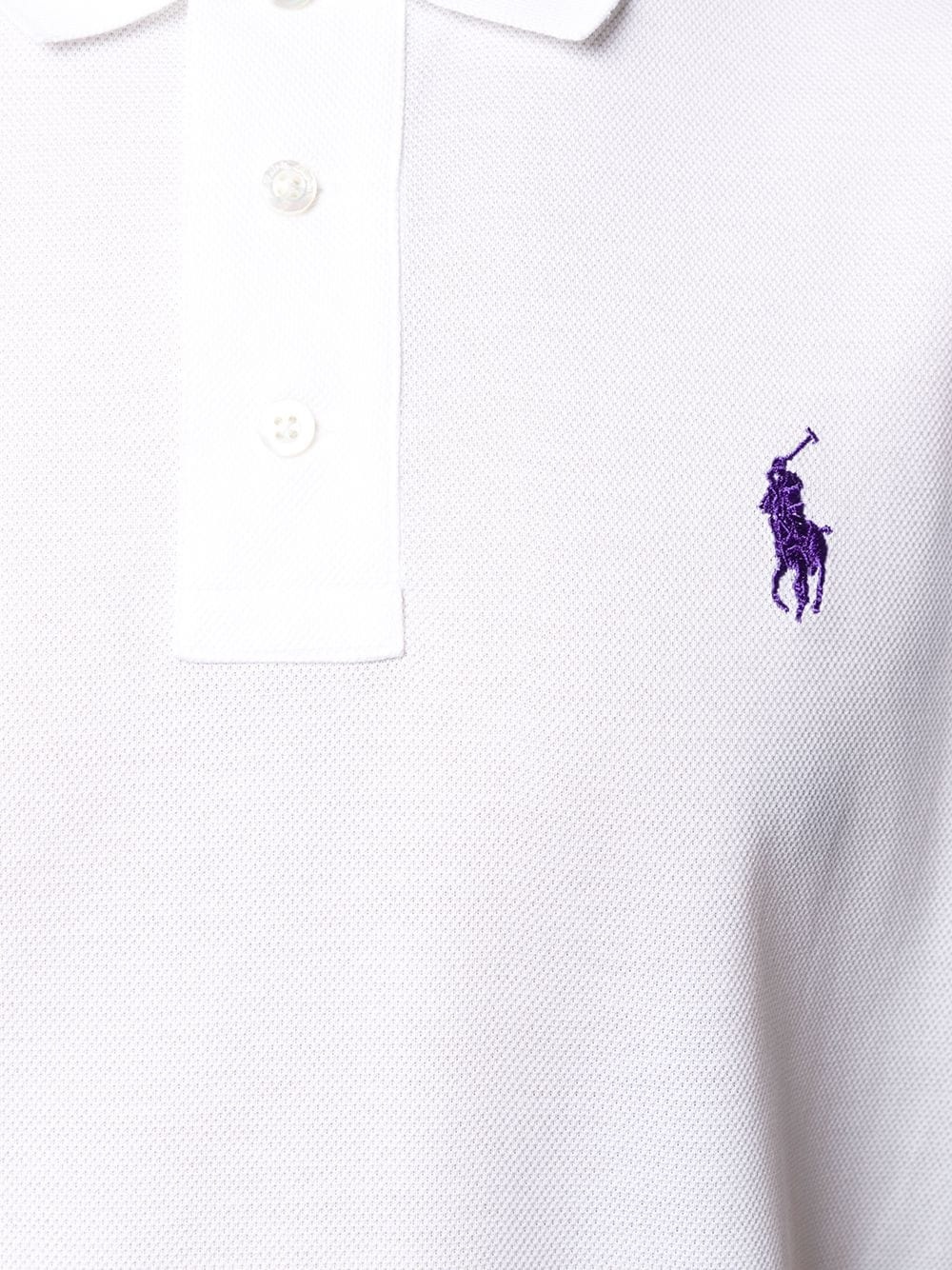 short-sleeved logo polo shirt - 5