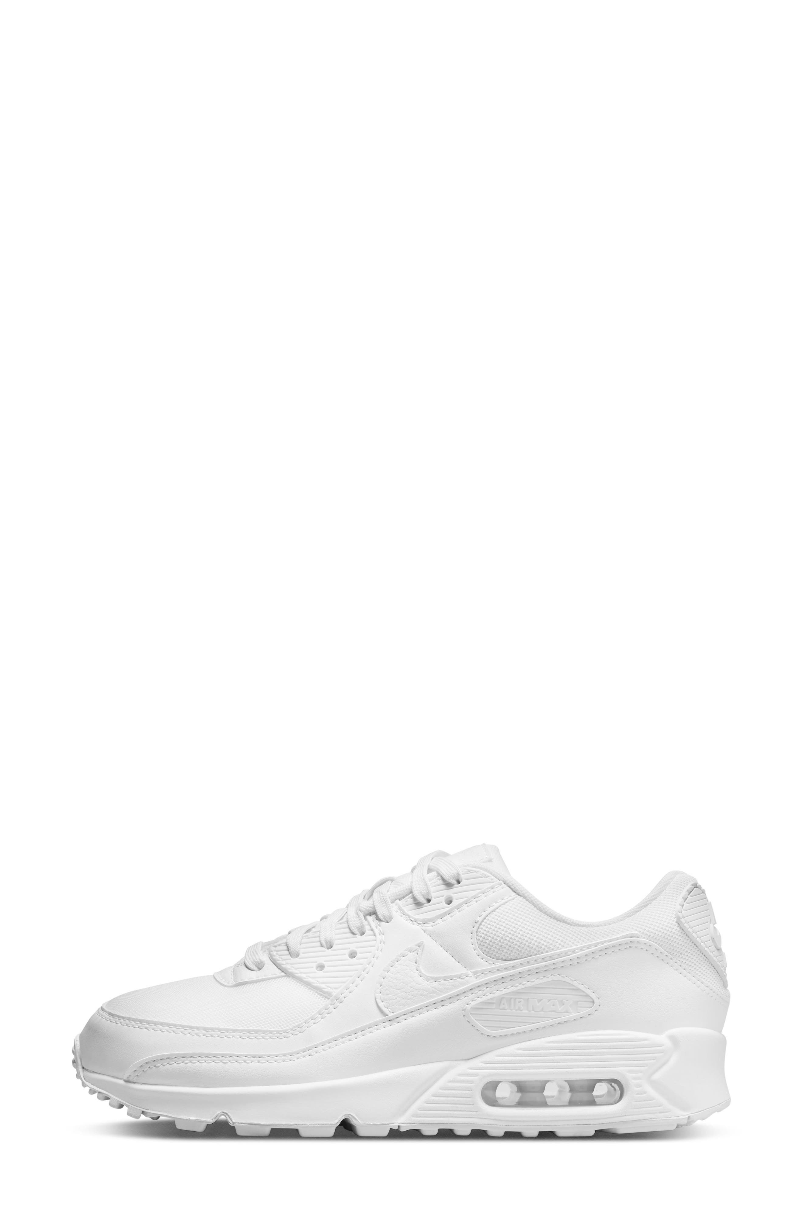 Nike Air Max 90 Sneaker in 100 White/white at Nordstrom - 9