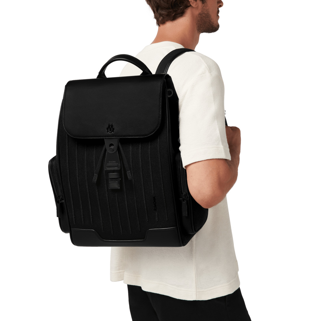 Never Still - Canvas Flap Backpack Large 7