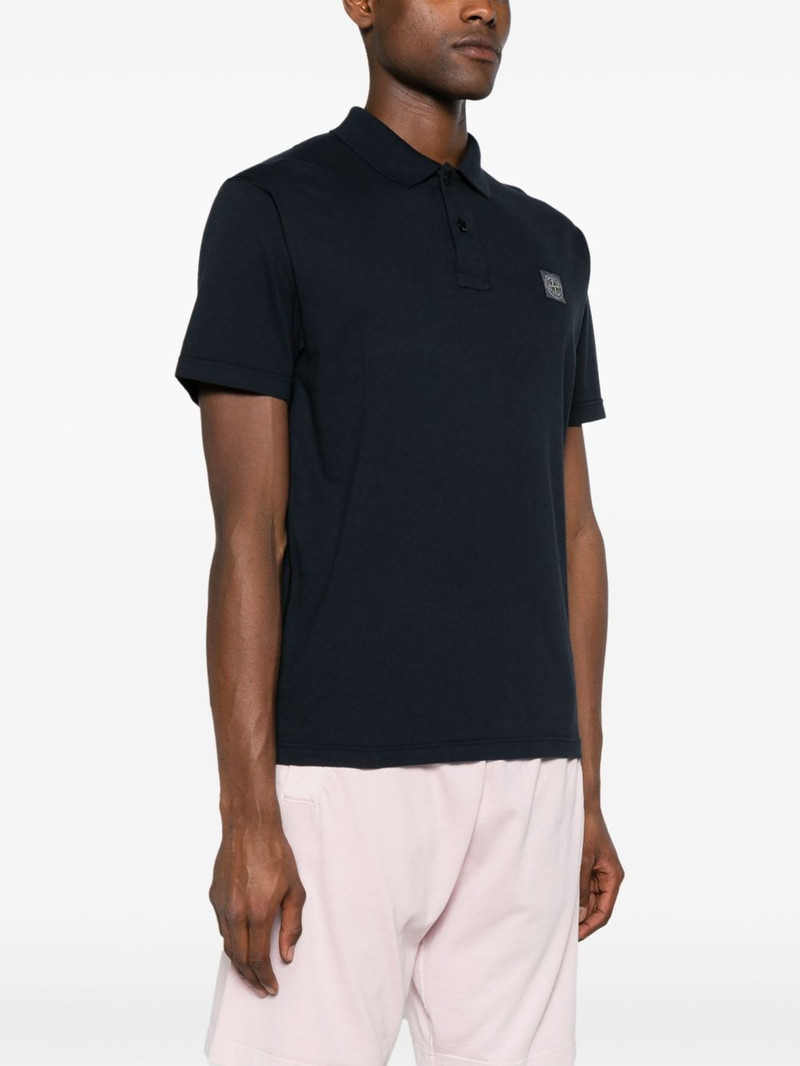 Compass-motif polo shirt 3