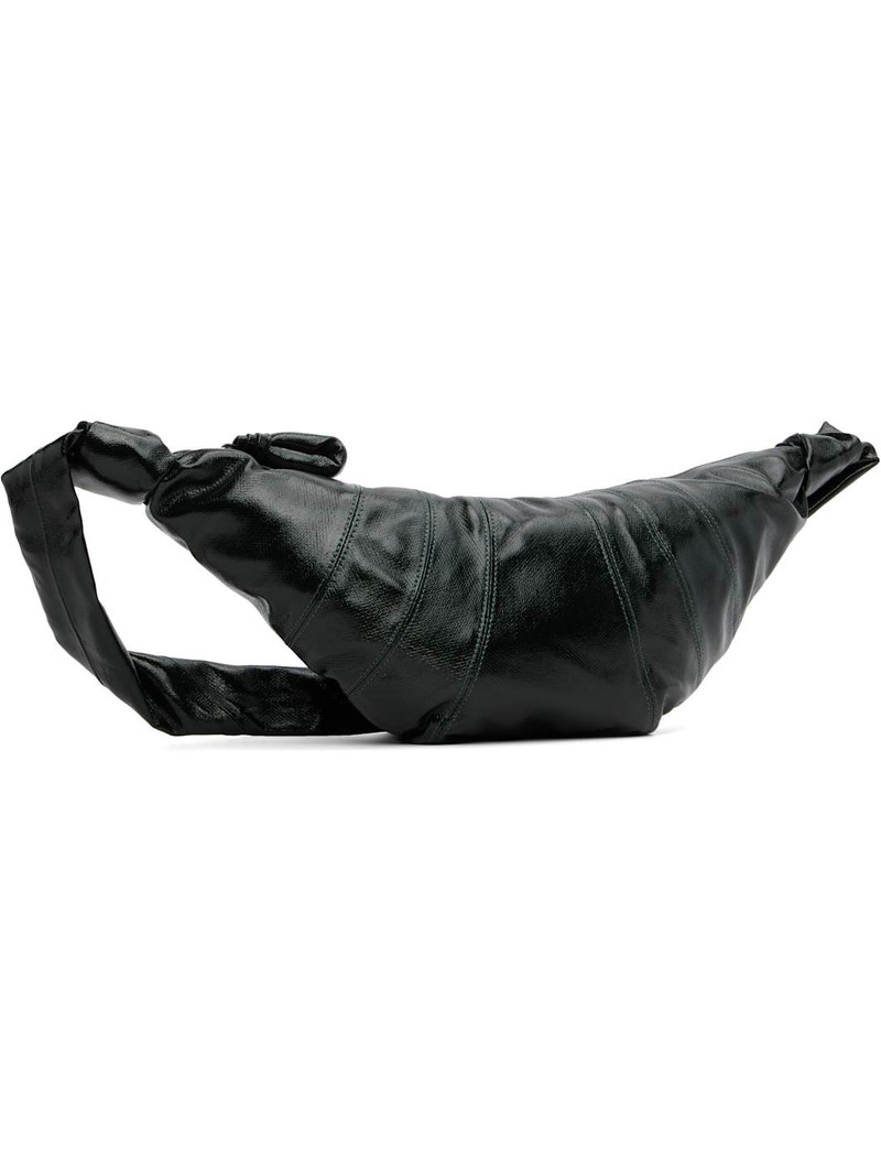 Lemaire Green Medium Croissant Bag outlook