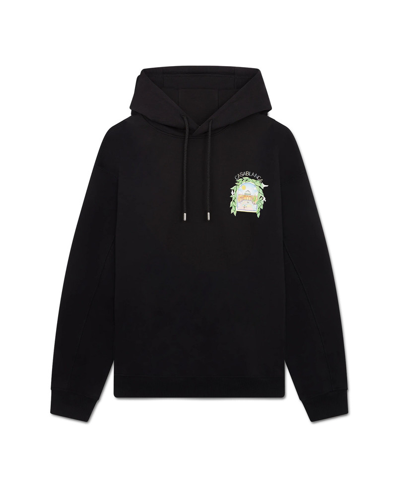 Black L'Arche Hooded Sweatshirt 6