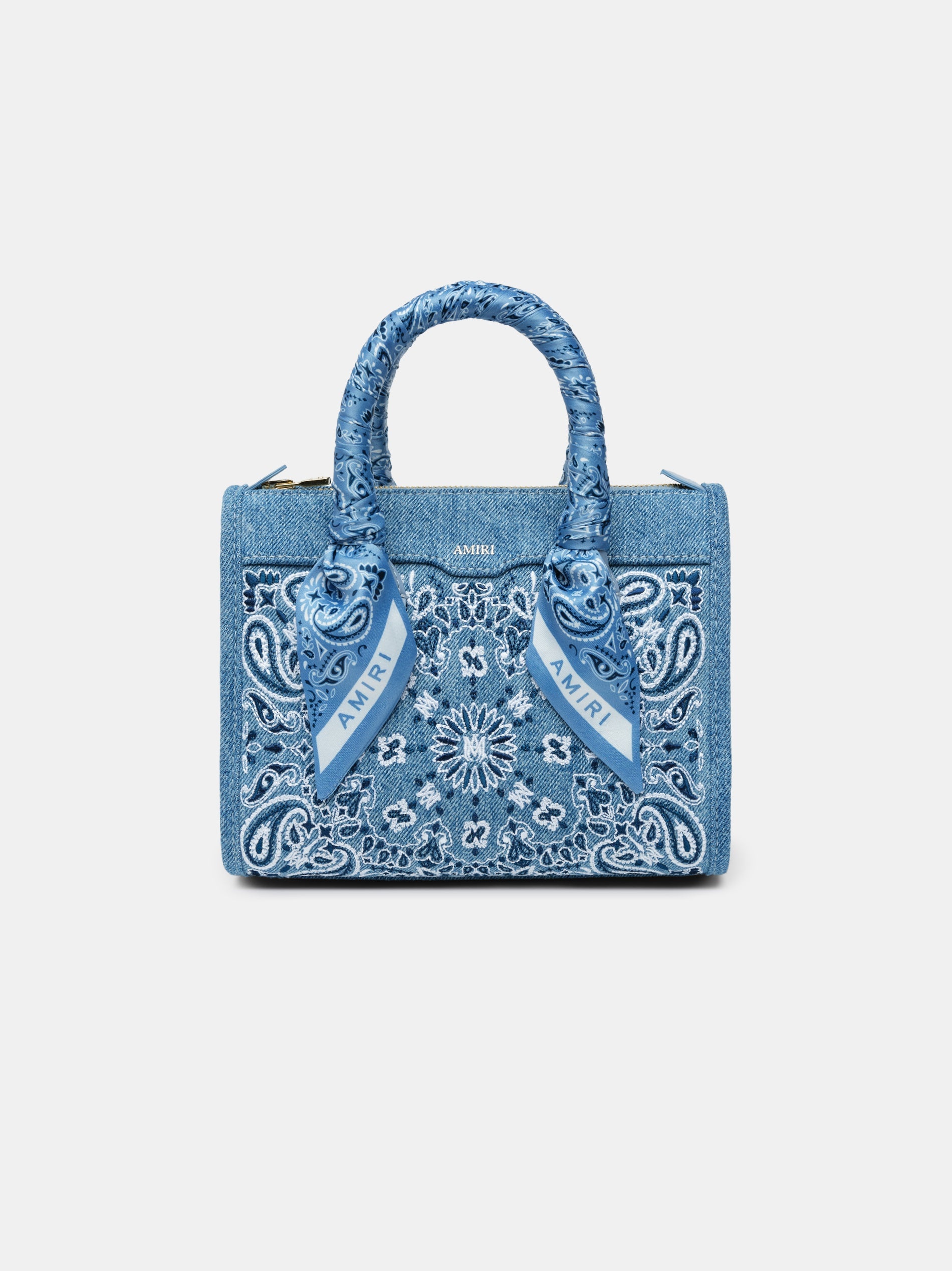 WOMEN'S DENIM BANDANA MICRO TRIANGLE - 1