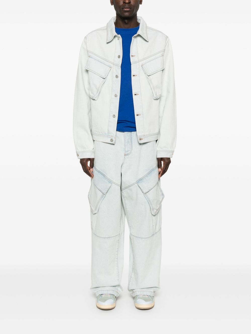 wide cargo jeans - 2