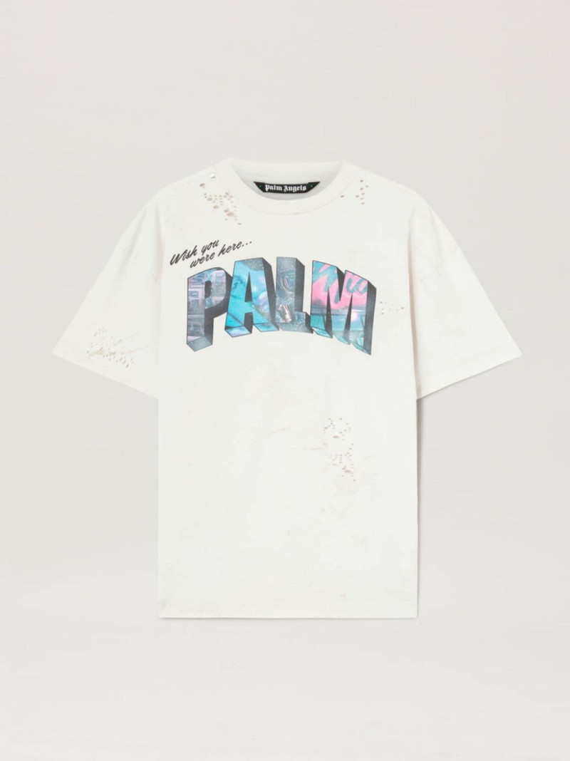 Palm Sign print T-shirt - 1