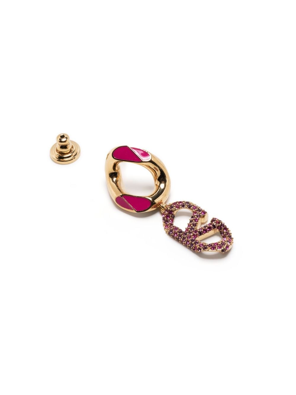 VLogo pendant earrings - 3