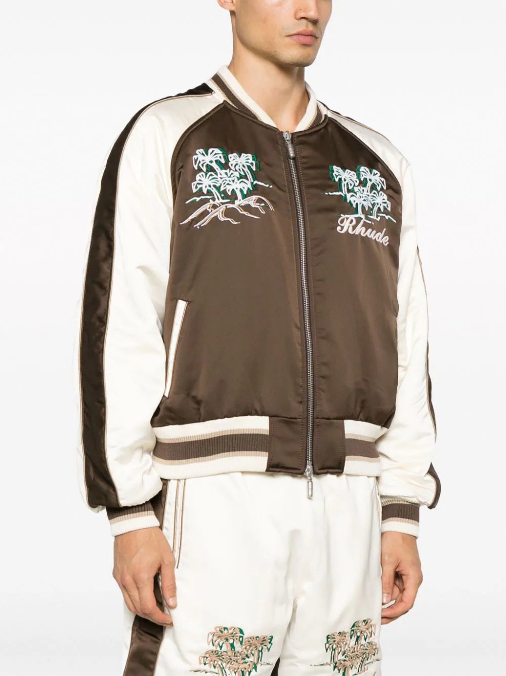 SOUVENIR EMBROIDERED BOMBER JACKET - 4