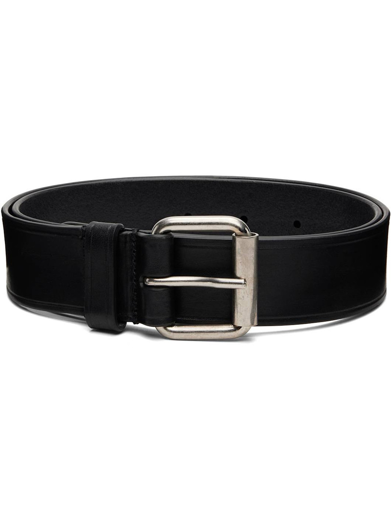 Black Leather Belt 1