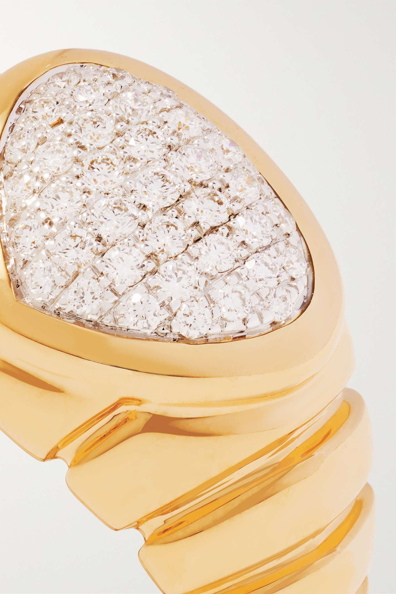 Timo 18-karat gold diamond ring - 4
