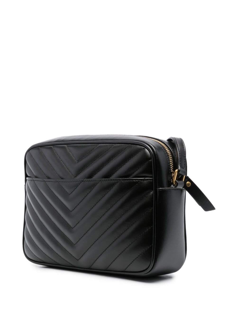 Saint Laurent Paris Women Quilted Leather Lou Camera Bag - 2