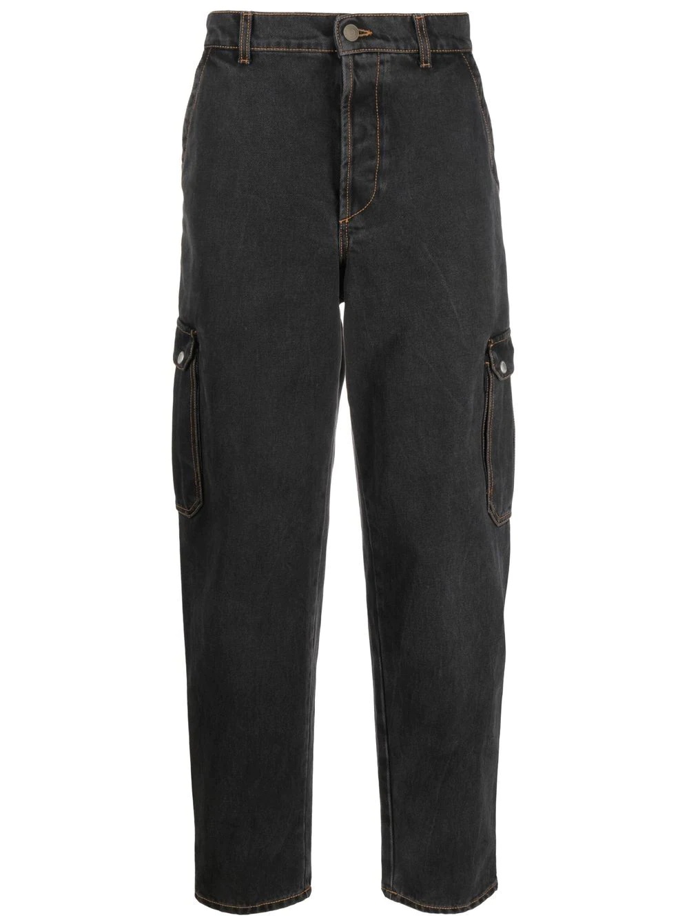 tapered cargo-pocket jeans - 1