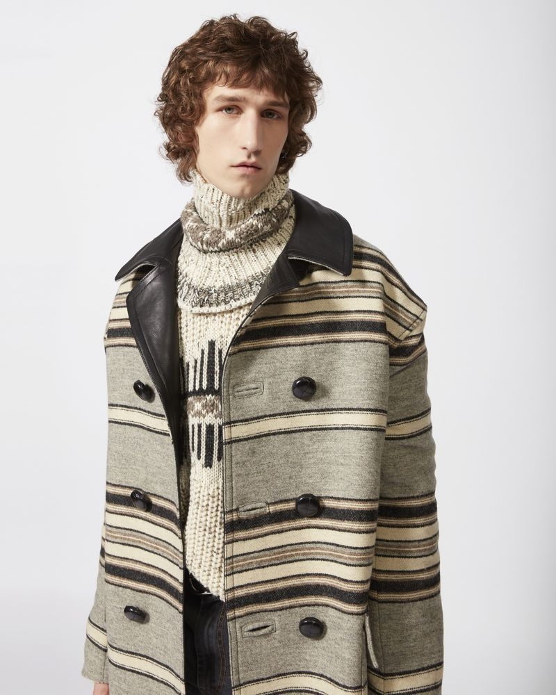 HARDY striped coat - 2