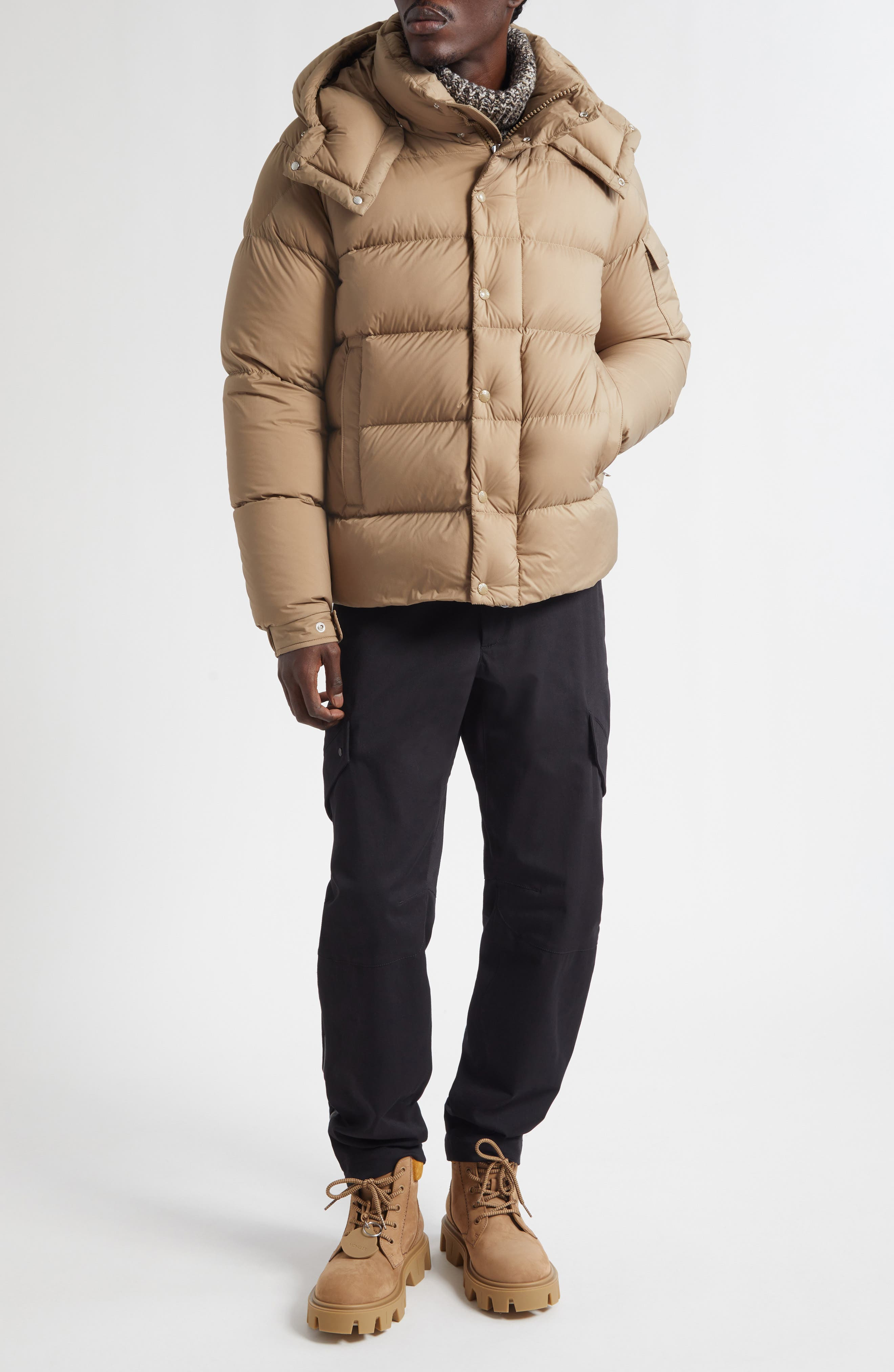 Moncler Maya 70 Hooded Quilted Down Jacket in Elmwood at Nordstrom - 7