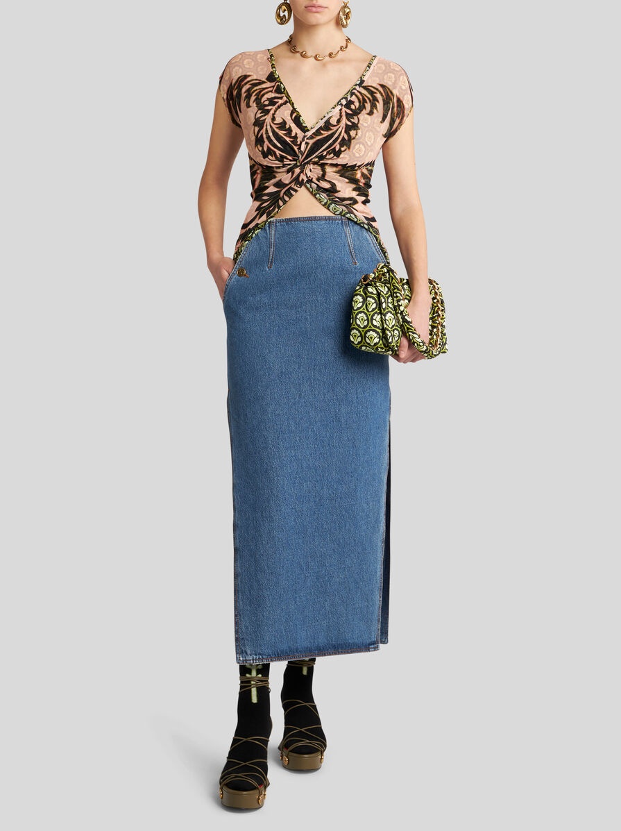 DENIM SKIRT - 2
