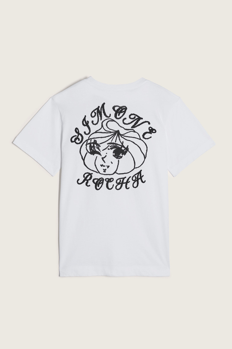 Simone Rocha Dim Sum Logo Print T-Shirt outlook