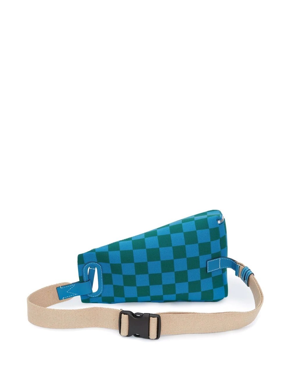 Anchor check-print belt bag - 3