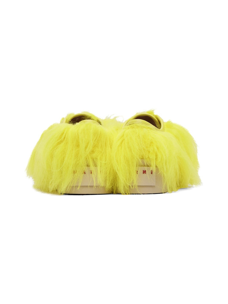 SSENSE Exclusive Yellow Pablo Sneakers 2