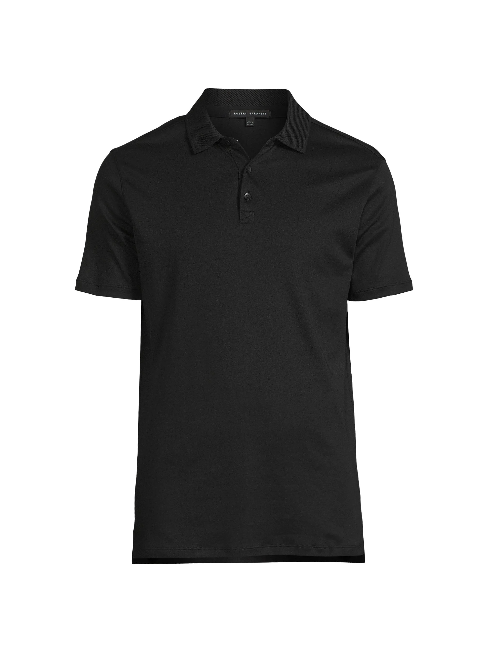 Men's Georgia Polo Shirt - Black - 1