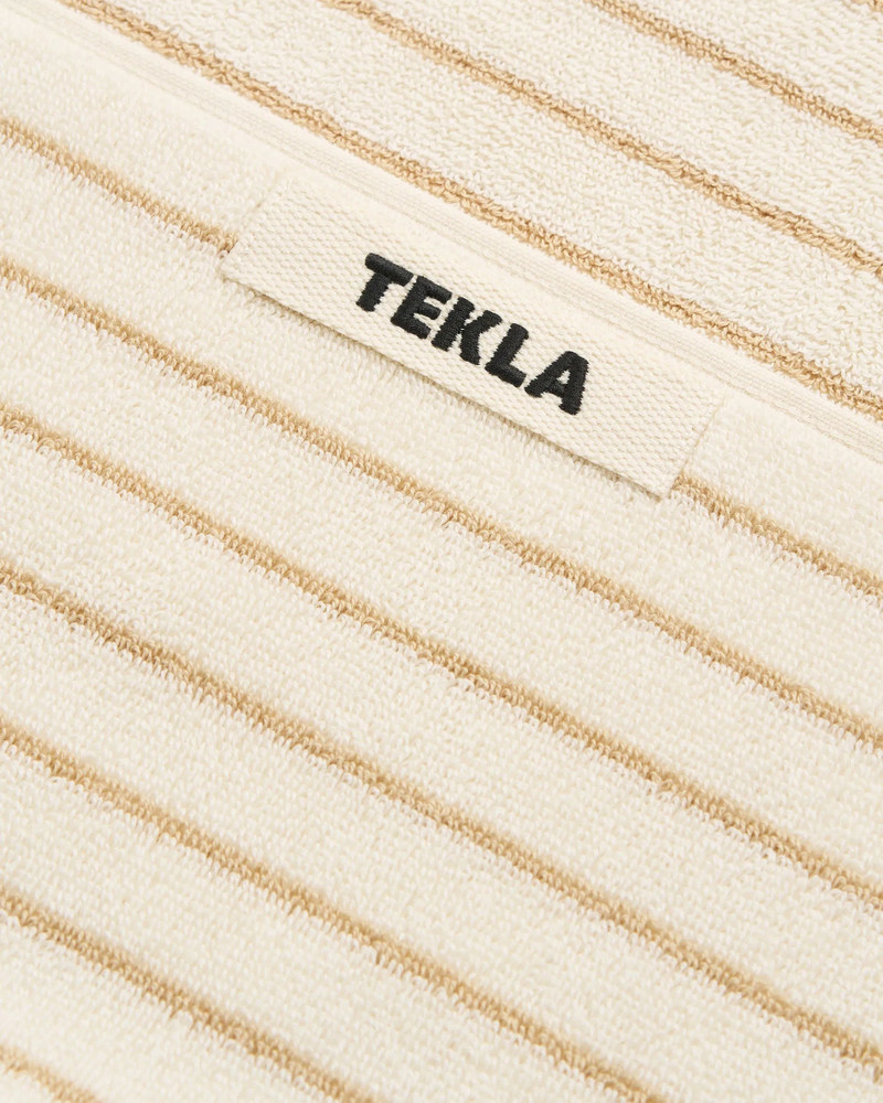 TEKLA Tekla Terry Hand Towel Sienna Stripes outlook