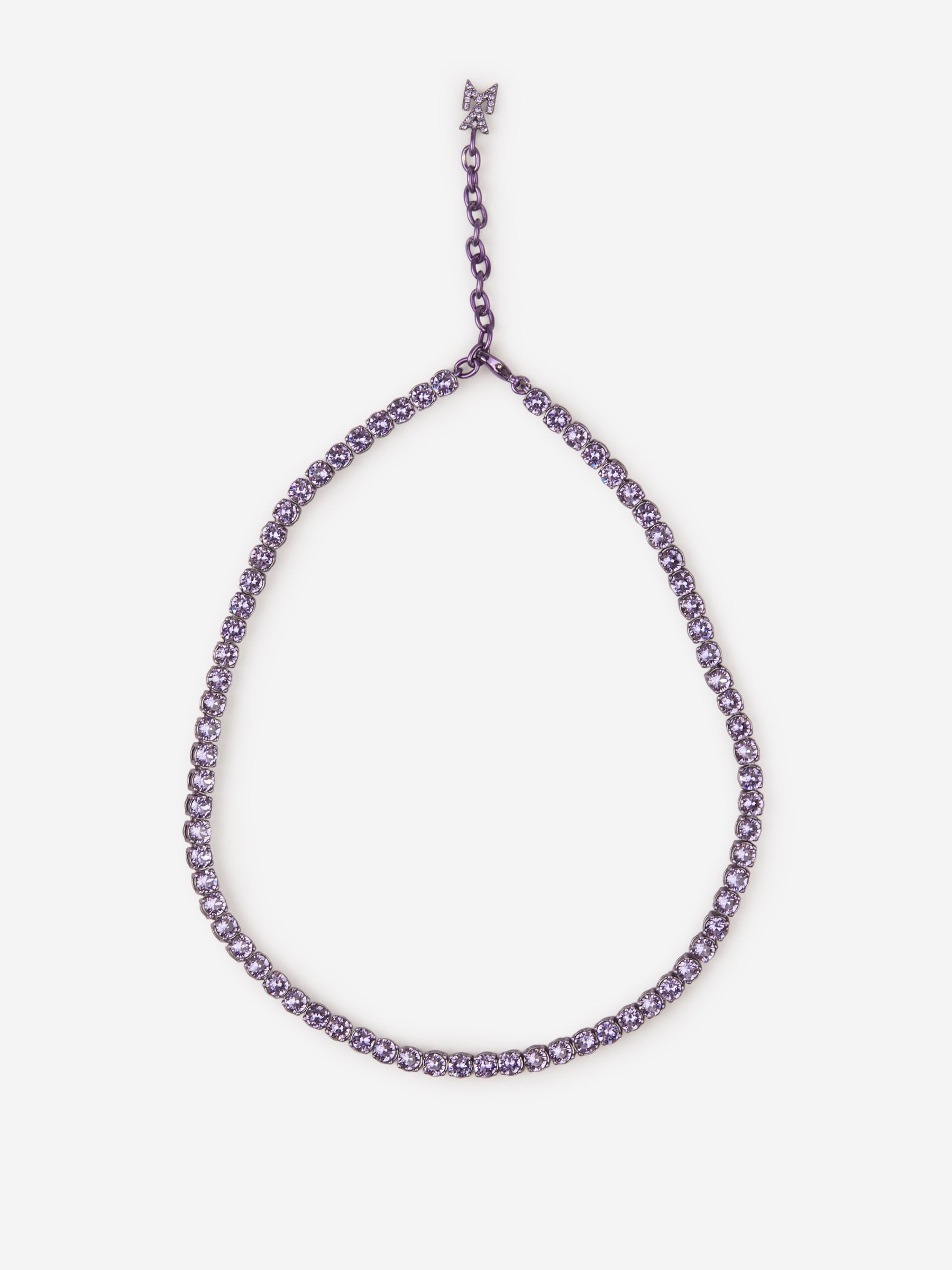 CRYSTAL TENNIS NECKLACE - 1