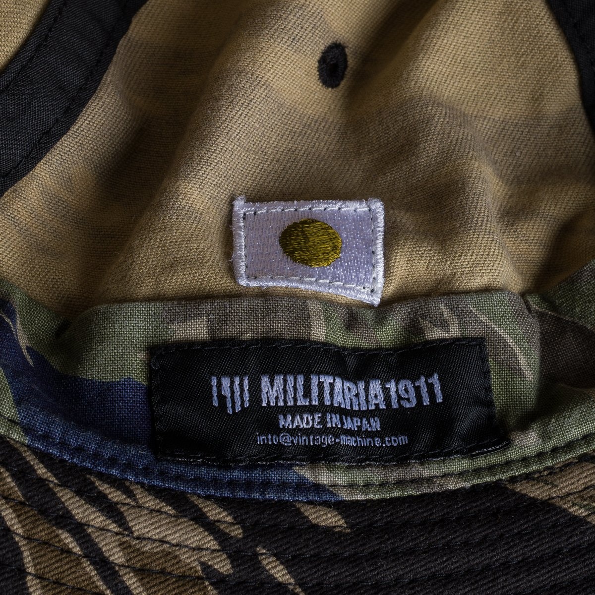 PN-0068 Papa Nui - Crazy Tiger Hat - Tiger stripe Camo - 5