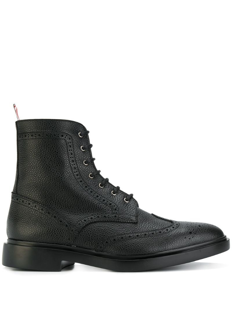 Wingtip ankle boots - 1