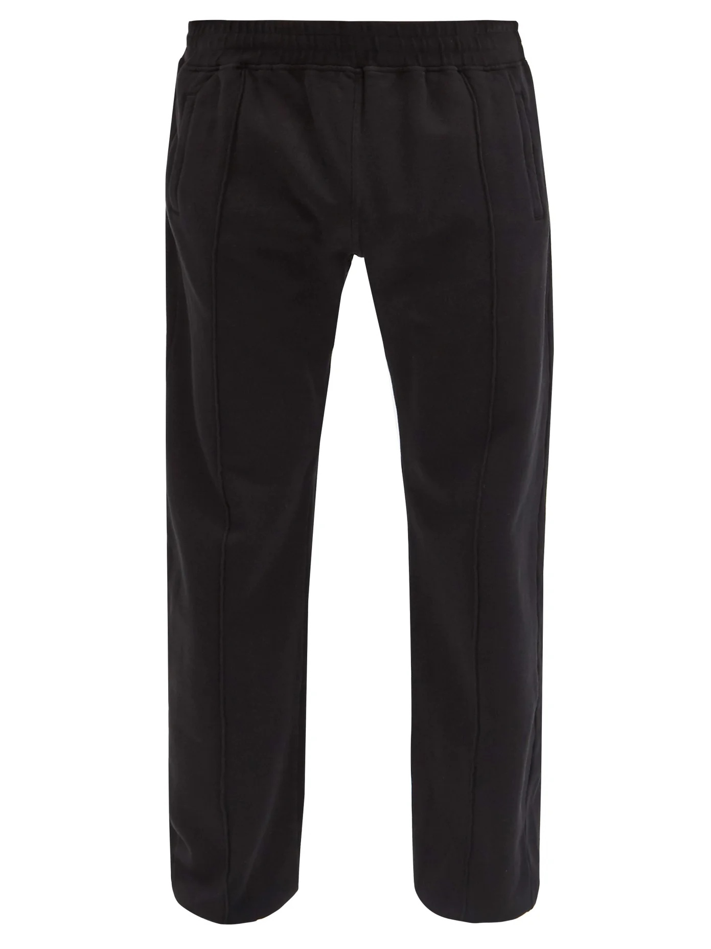 Perth cotton-jersey track pants - 1