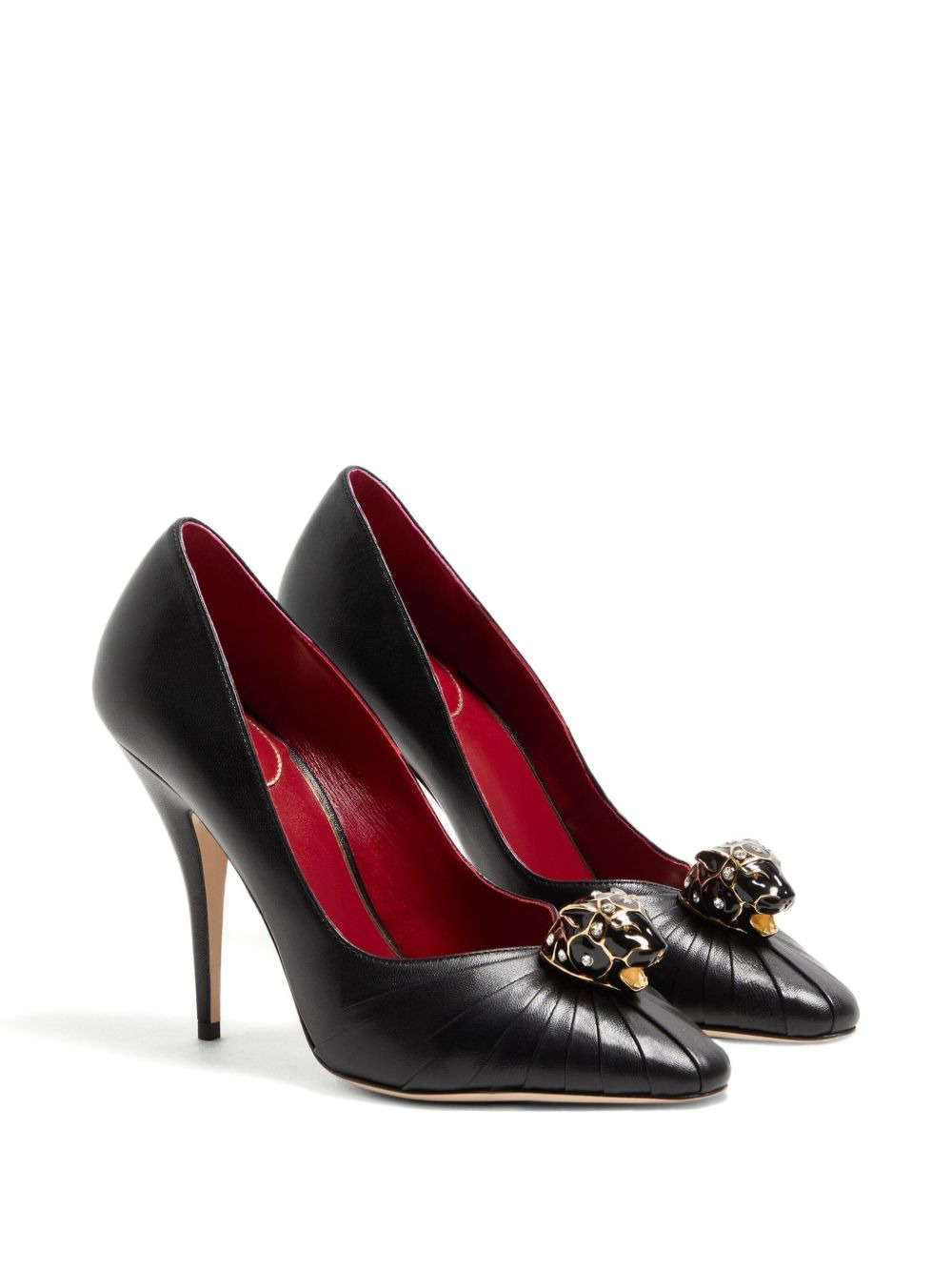 105mm Panthea pleated pumps - 2