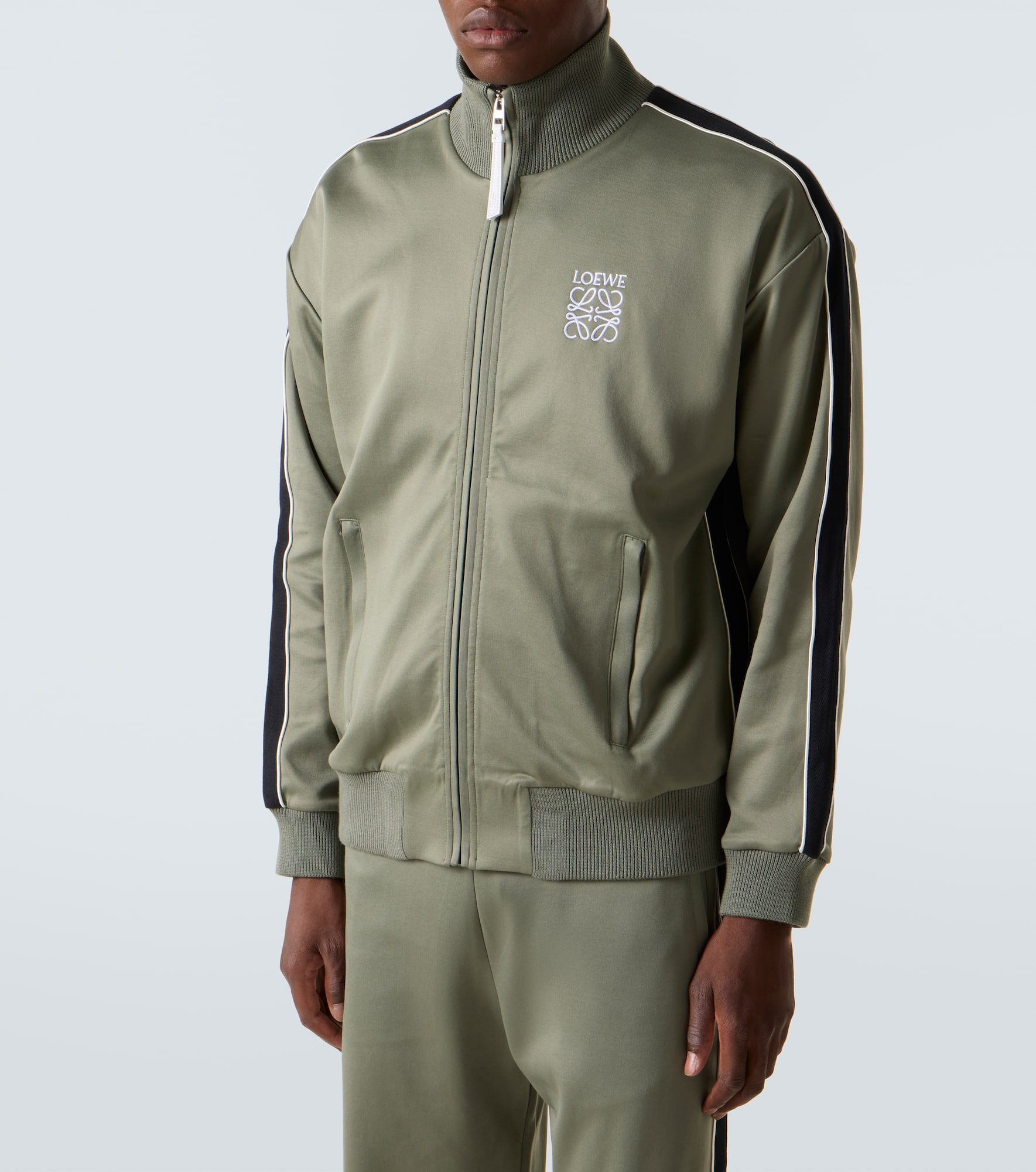 Anagram jersey track jacket - 3