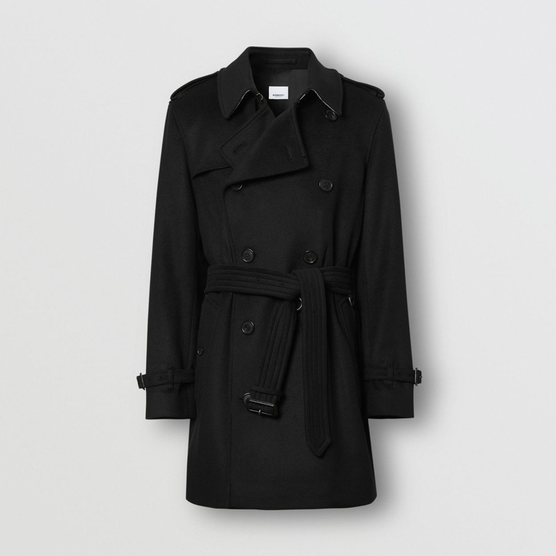 Wool Cashmere Trench Coat 1