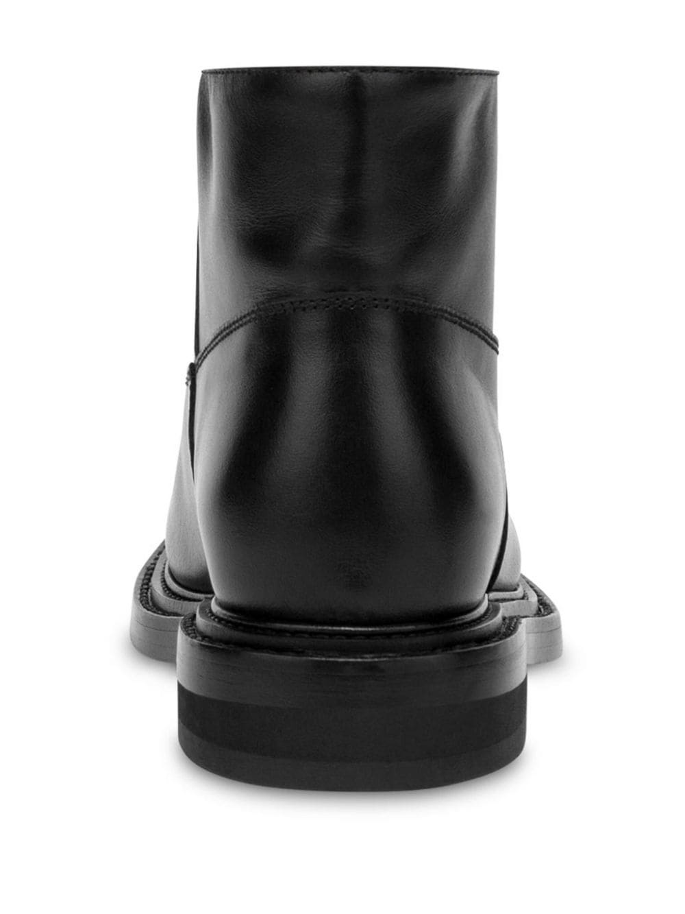 slip-on leather ankle boots - 3