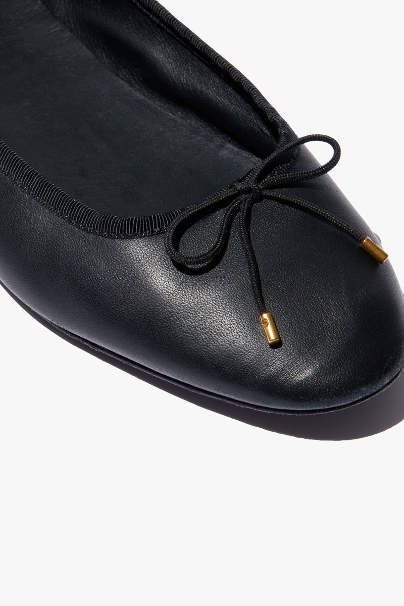 LEATHER BALLET FLAT 3