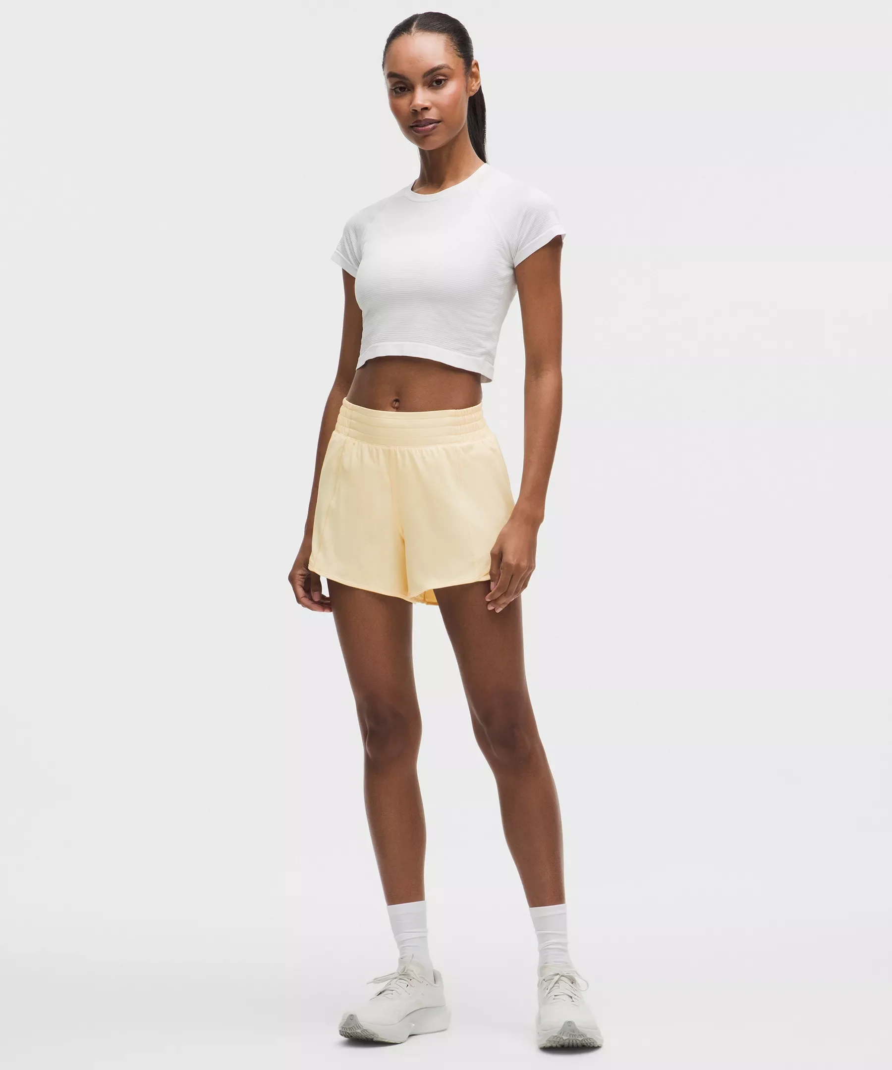 Hotty Hot High-Rise Lined Short 4" - 1