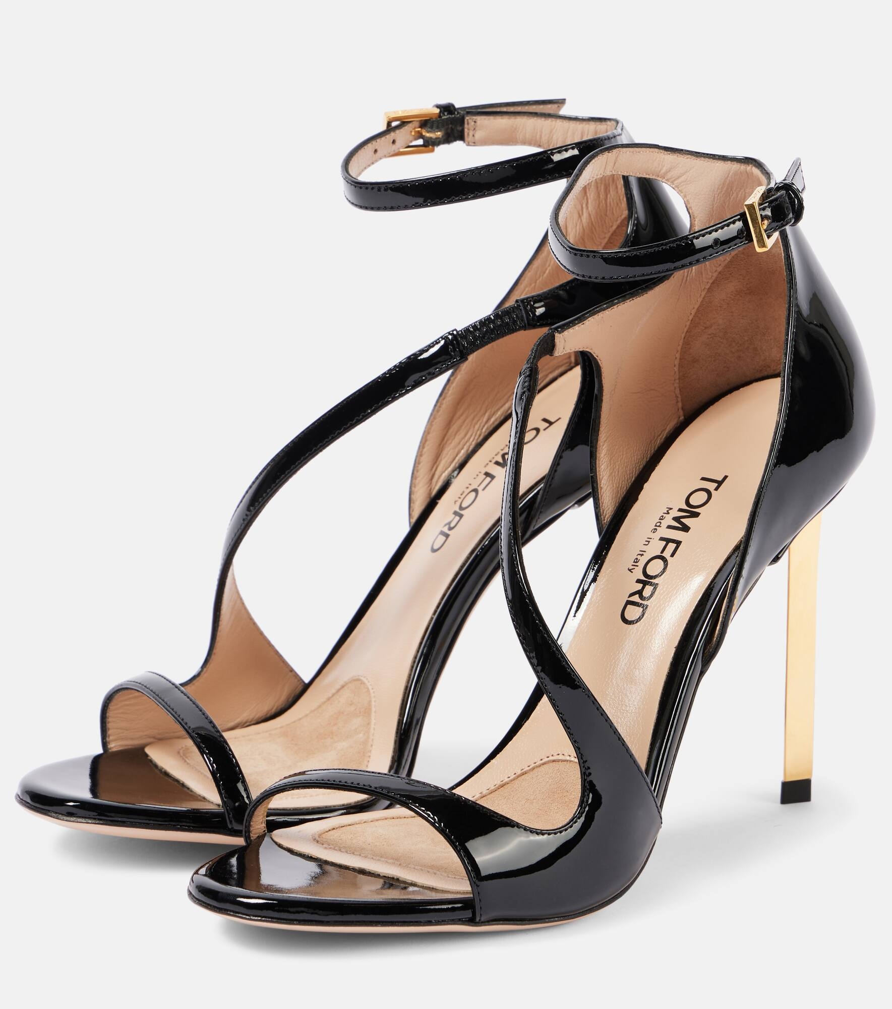 Newton patent leather sandals - 4