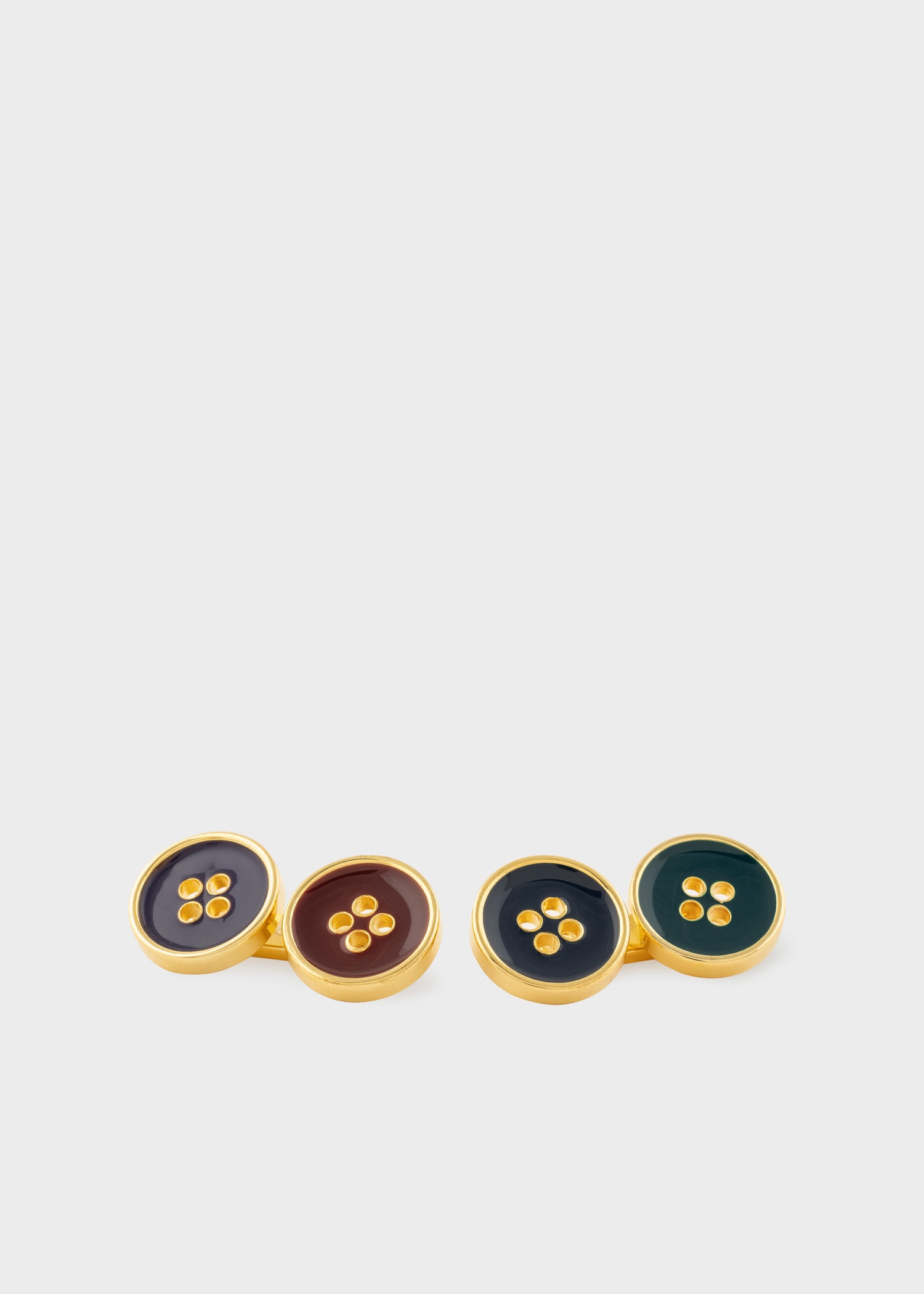 Double Button Cufflinks - 1