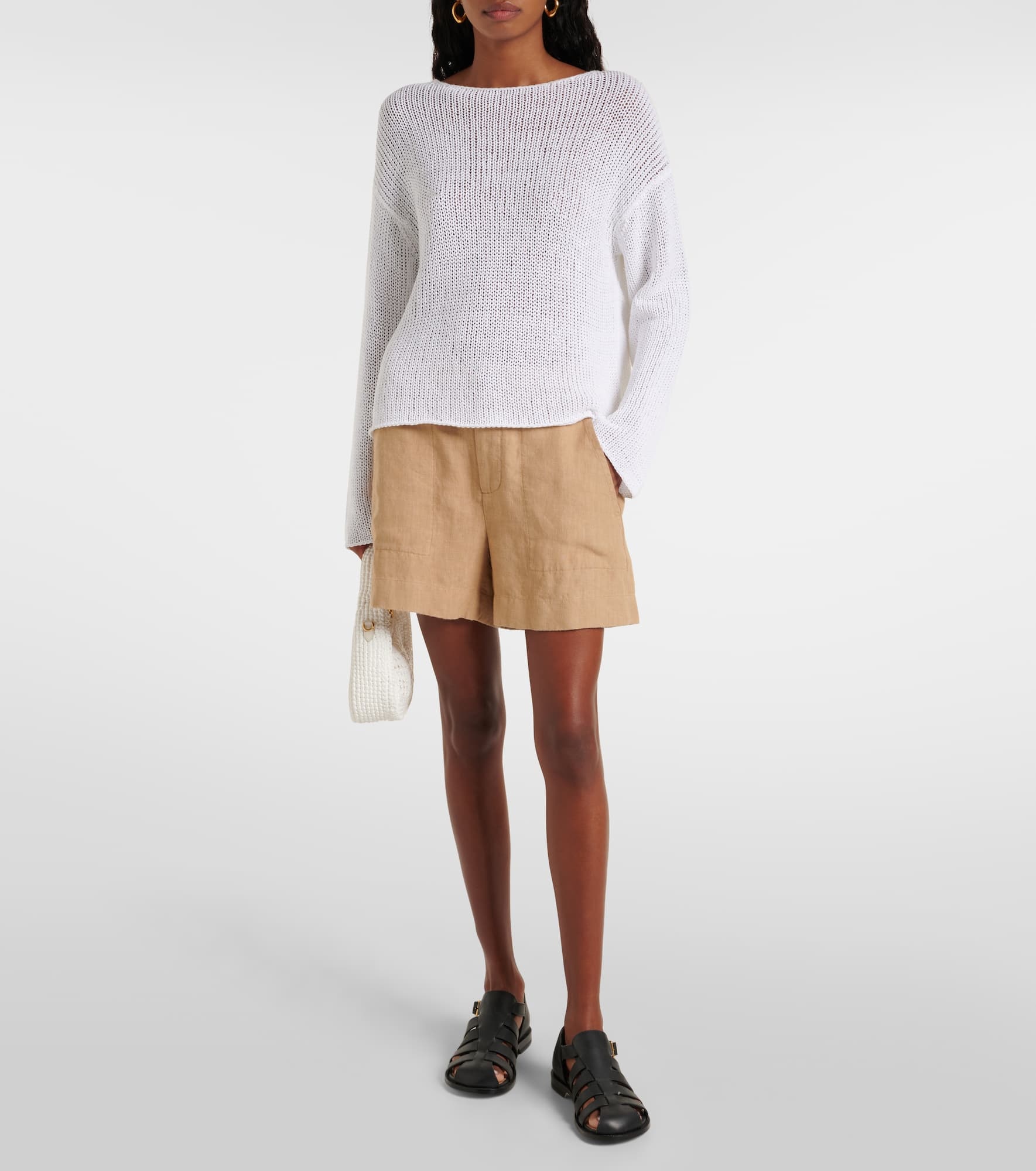 Cotton-blend sweater - 2