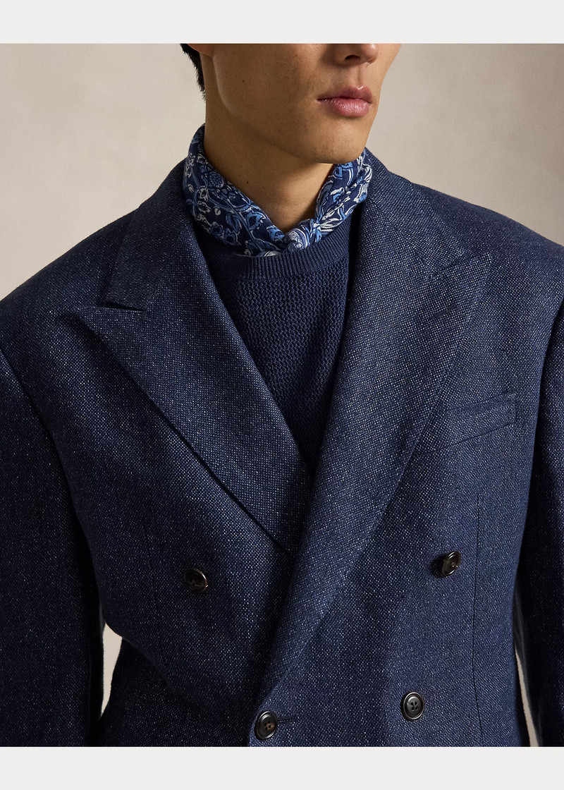 Polo Tailored Fit Linen Suit Jacket 5