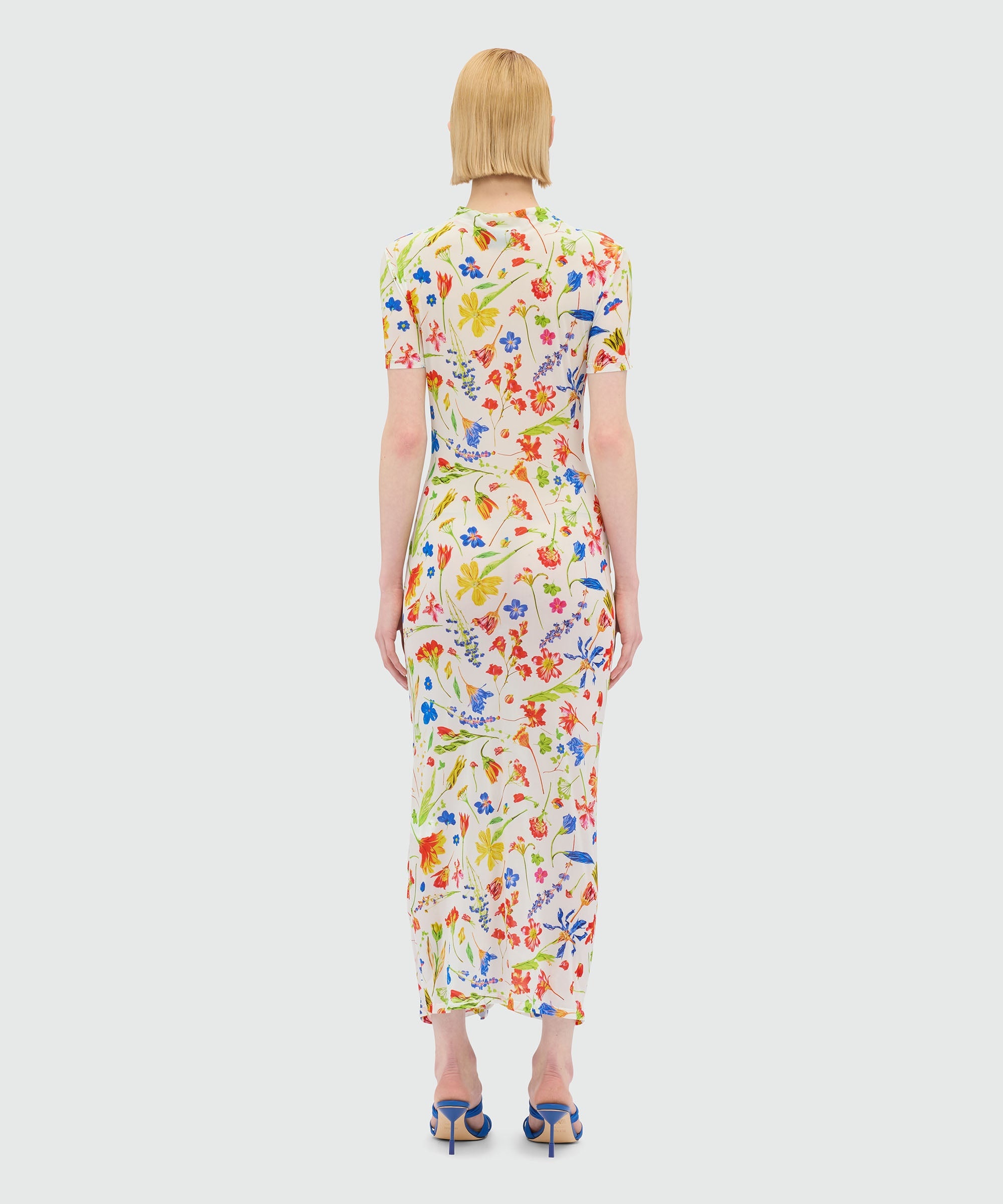 Long patterned dress - 3